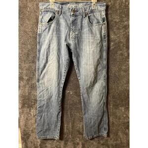 Wrangler Retro Slim Bootcut Jeans 33x30 Lght Wash 100 Cotton